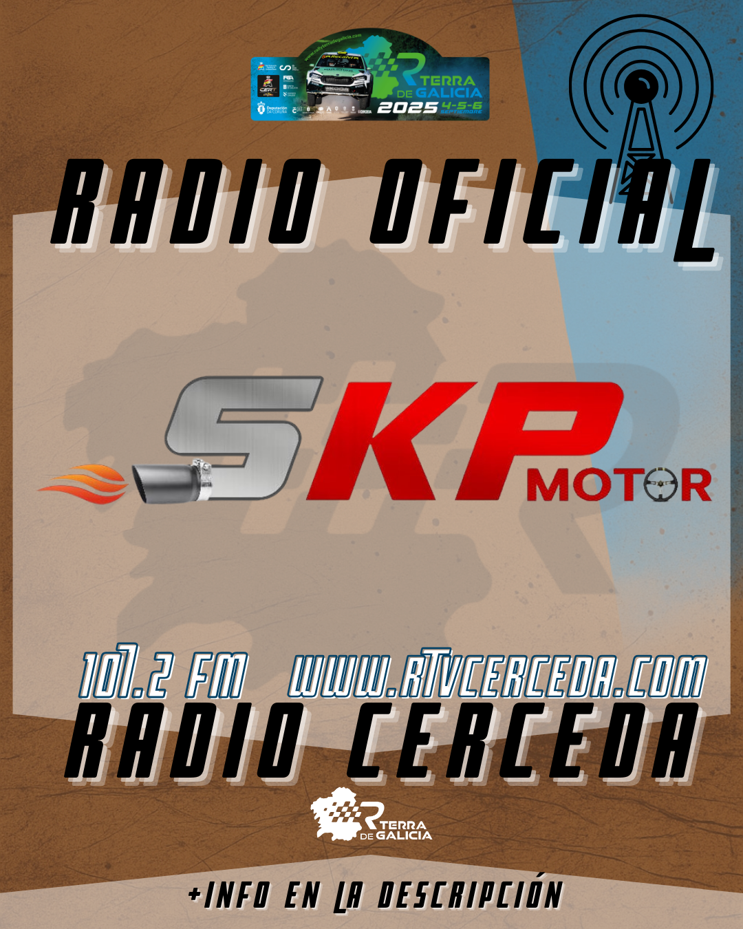 ? Radio oficial del Rally Terra de Galicia 2025 - Rally Terra de Galicia